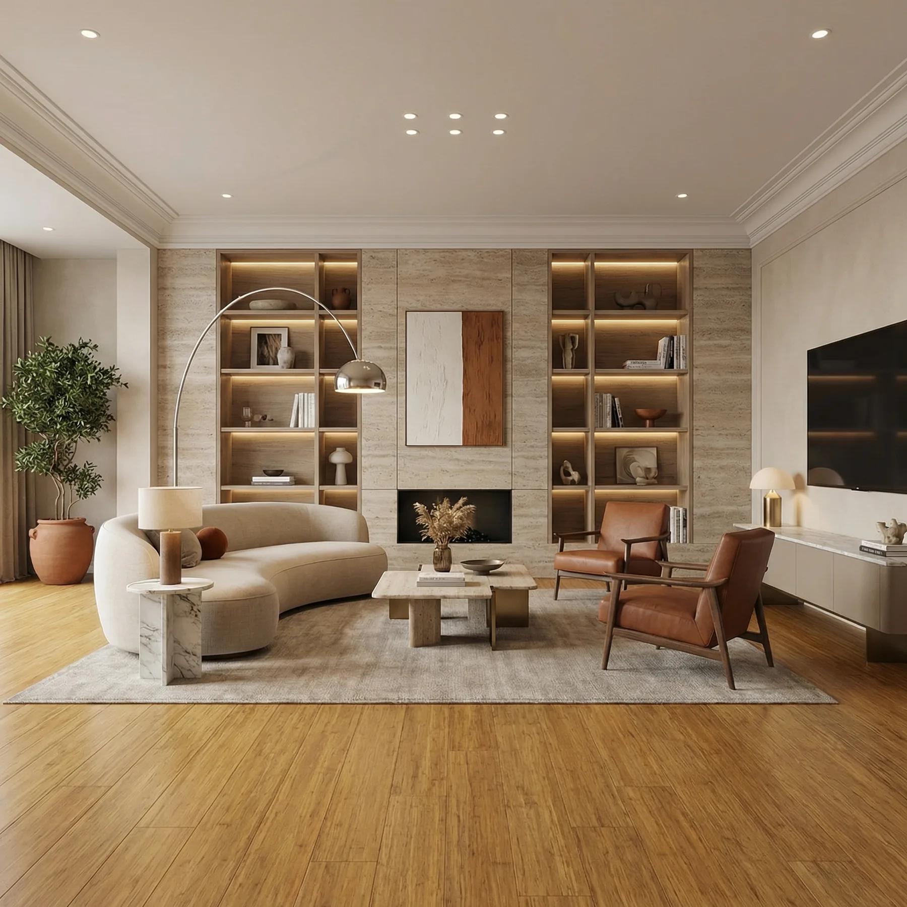 Bambou Couleur Teck view 2