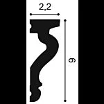 Chambranle de porte à peindre — détail technique
