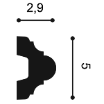 Moulure à peindre — détail technique