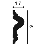Moulure à peindre Flexible — détail technique