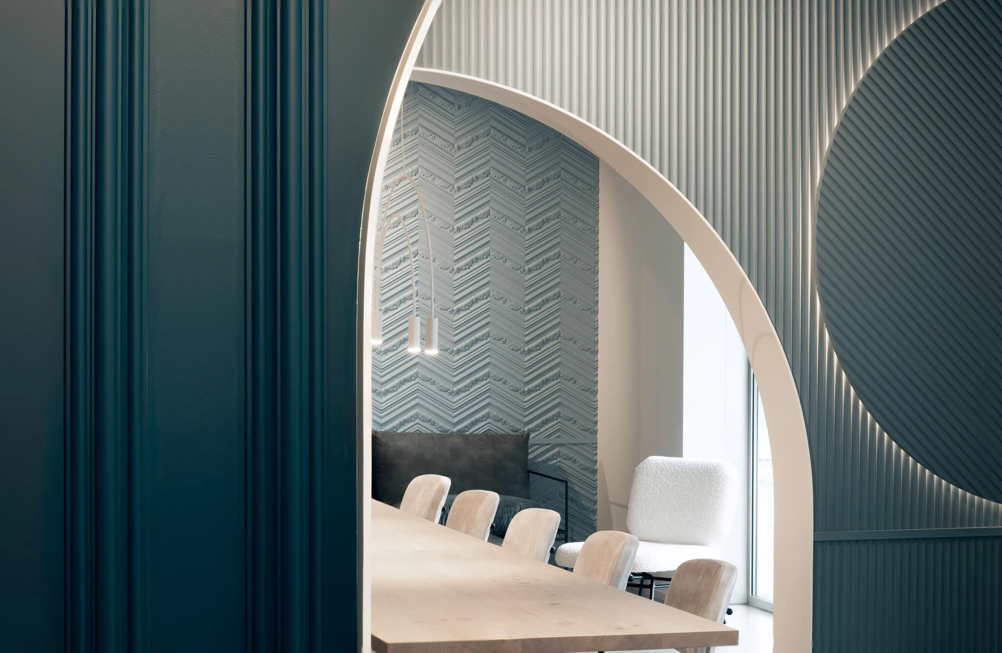 Chevron - Bardage & Panneau 3D à peindre