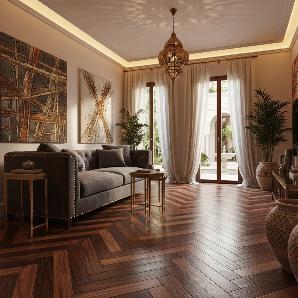 Carrelage imitation parquet au Maroc : Le choix malin