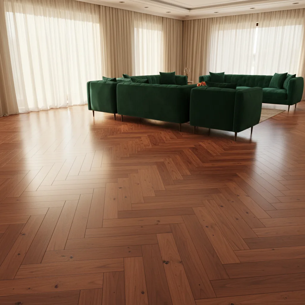 Le Charme Inégalé du Parquet Noyer Marocain