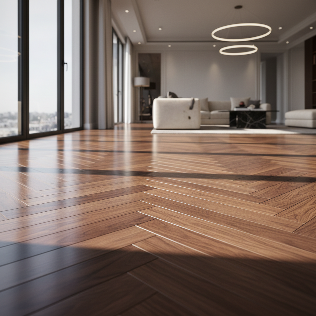 أرضية هيرينغبون: دليل التركيب والعناية