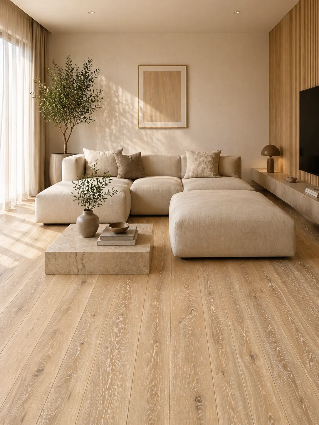 Chêne Brossé washed