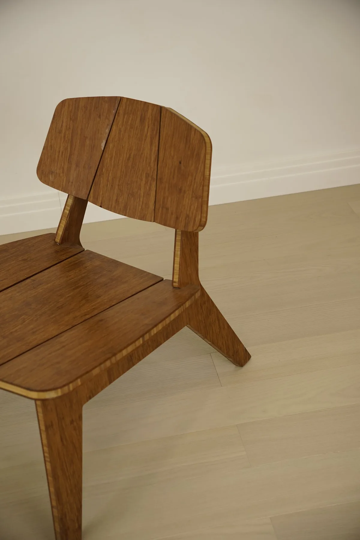 Parquet feuille de bois Chêne Cotton Triba brossé 124×1203 view 2